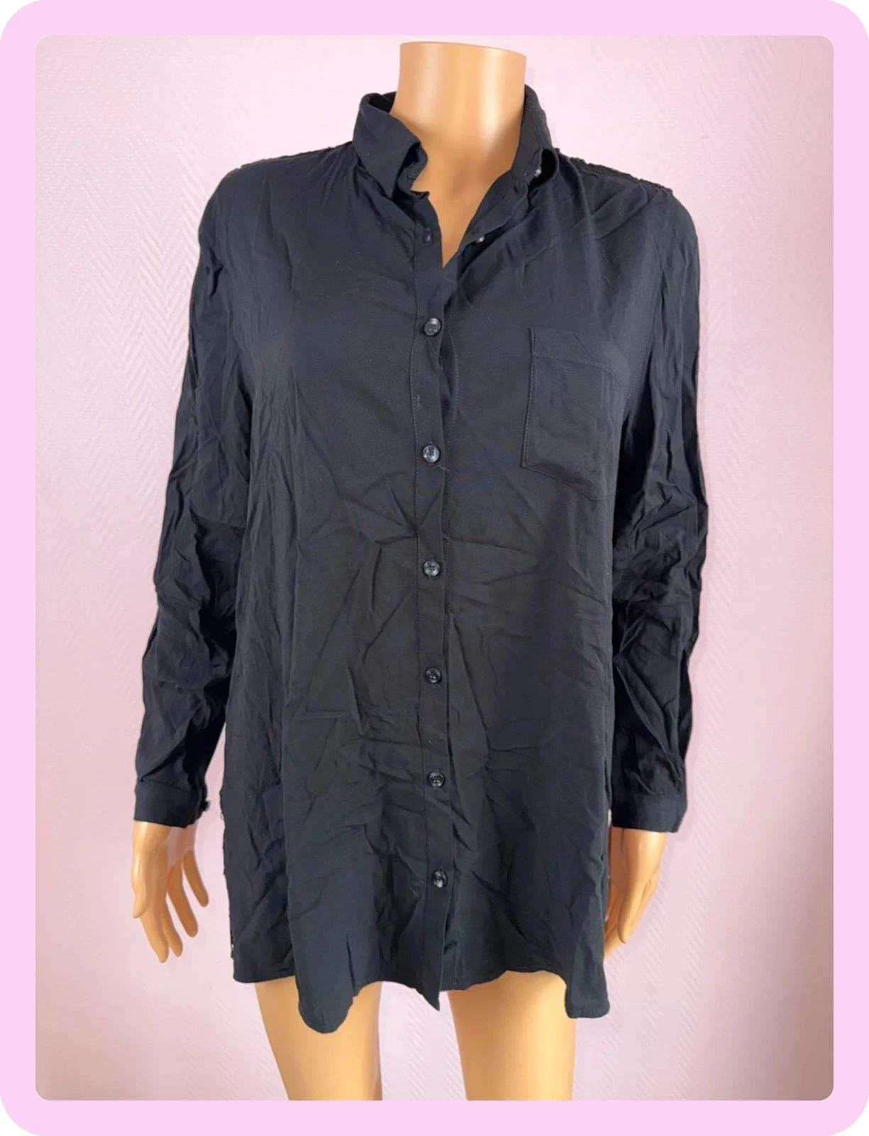 Vestido camisa em ótimo estado tamanho 36 bel air – photo 3